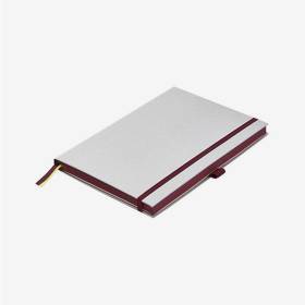 Cuaderno A5 Rayas Morado Hardcover