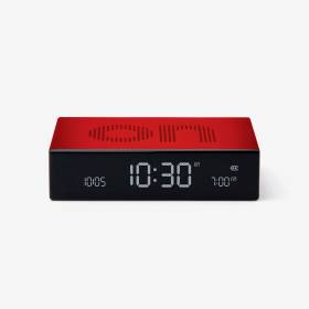 Reloj Despertador Flip Rojo