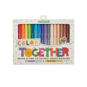 Set Marcadores Color Together Dobles X18