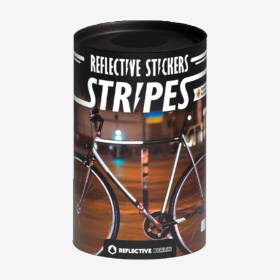 Sticker Reflectivo Stripes Negro